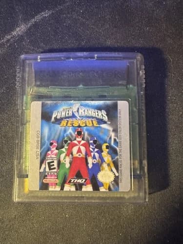 Nintendo Game Boy Color Power Rangers Lightspeed Rescue, Works
