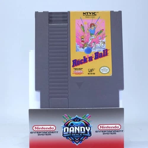 Rock 'n Ball Authentic, Tested - NES