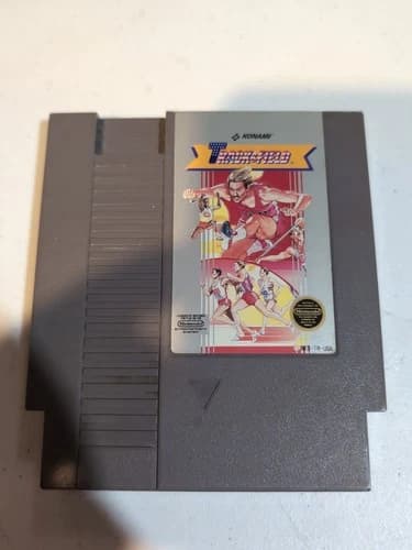 Track & Field (Nintendo NES, 1987) Authentic. Tested & Working