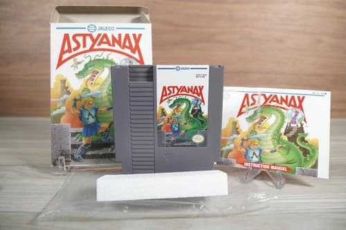 Astyanax (Nintendo NES) Complete in Box w/ Reg Card CIB SUPER CLEAN!