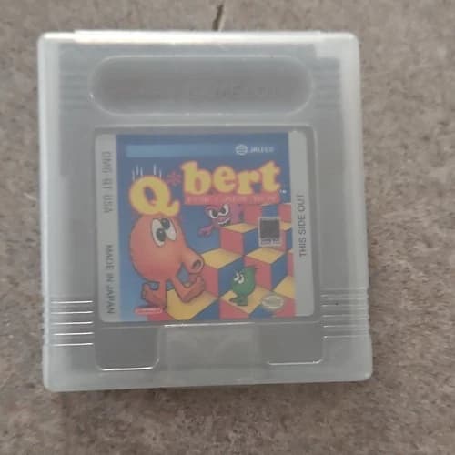 Jaleco Q*bert Nintendo Game Boy Q*Bert Series NTSC-U/C Cartridge