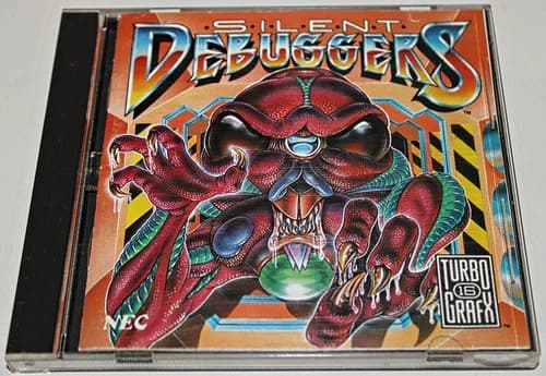 SILENT DEBUGGERS TurboGrafx-16 1991 Complete In Case With Manual, Tested/Working