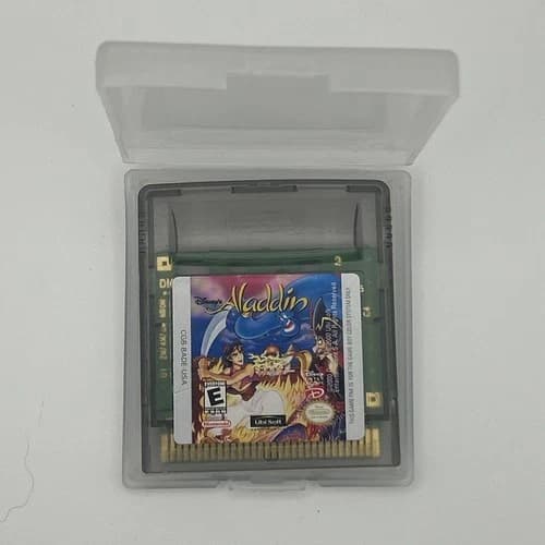 Aladdin (Nintendo Game Boy Color) Cartridge Only Authentic and Tested
