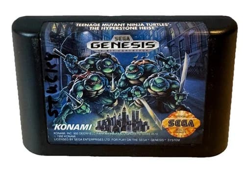 Teenage Mutant Ninja Turtles: The Hyperstone Heist (Genesis 1992) Cart Only