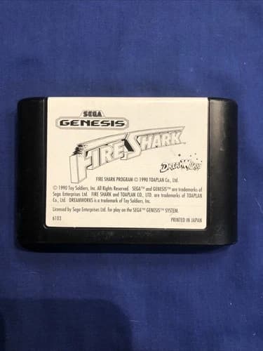 Fire Shark (Sega Genesis, 1990) “Tested”
