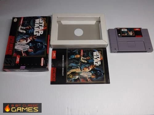 Super Star Wars - COMPLETE BOX - SUPER NINTENDO SNES - 611a