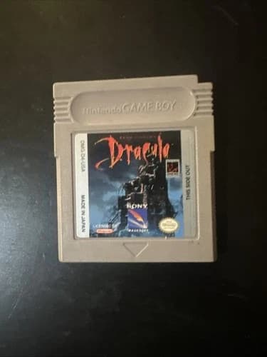 Bram Stroker's Dracula (Nintendo Game Boy) Authentic - Tested & Working!
