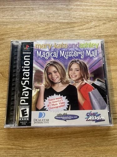 Mary-Kate and Ashley: Magical Mystery Mall (PlayStation 1) CIB Tested & Working