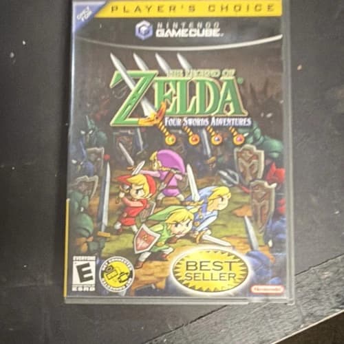 Nintendo The Legend of Zelda: Four Swords Adventures GameCube Players Choice