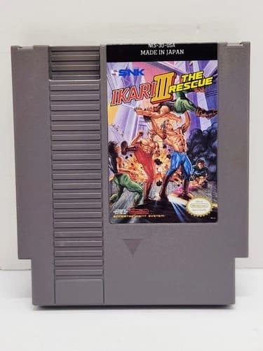 IKARI III: THE RESCUE Nintendo NES Authentic Cartridge Only Tested