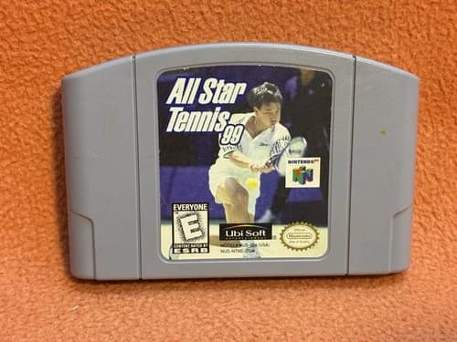 All Star Tennis 99 Nintendo 64 N64 Original Authentic Retro Game!