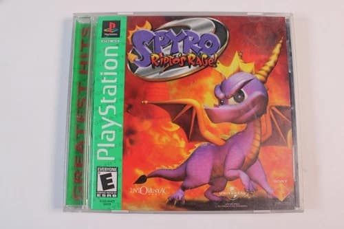 Spyro 2: Ripto's Rage (Sony PlayStation 1, 1999, PS1) Complete, tested