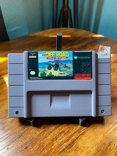 Super Off Road the Baja (Super Nintendo SNES Authentic) Cleaned Tested Working