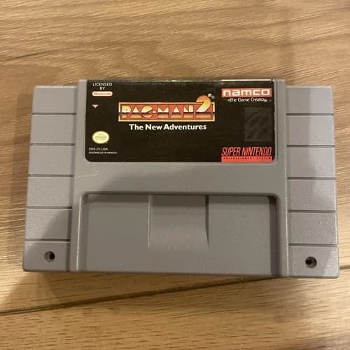 Pac-Man 2: The New Adventures - SNES - Game Only, Cleaned And Tested