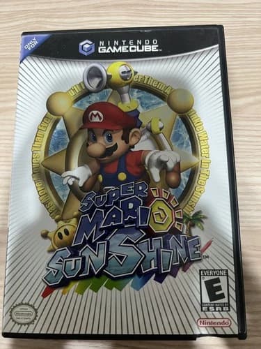 Super Mario Sunshine (Nintendo GameCube, 2002), CIB w/Manual. Tested Working