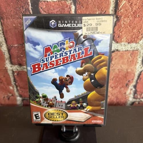 Mario Superstar Baseball (Nintendo GameCube) CIB - Guaranteed Tested