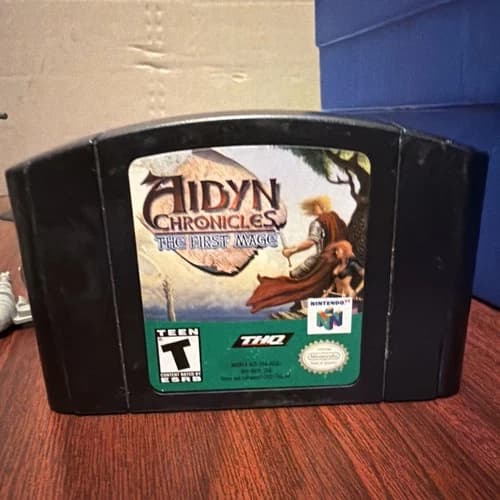 Aidyn Chronicles The First Mage Nintendo 64 N64 Cartridge Only Authentic Unteste