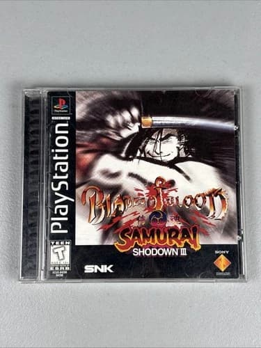 Samurai Shodown III: Blades of Blood (Sony PlayStation 1, 1996) PS1 NO DISC!!!!!