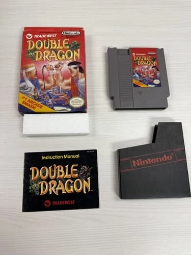 Double Dragon (NES, 1988) CIB, Tested, Great Cond, Fast Shipping!