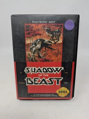SHADOW OF THE BEAST Sega Genesis Game CIB w/ Manual