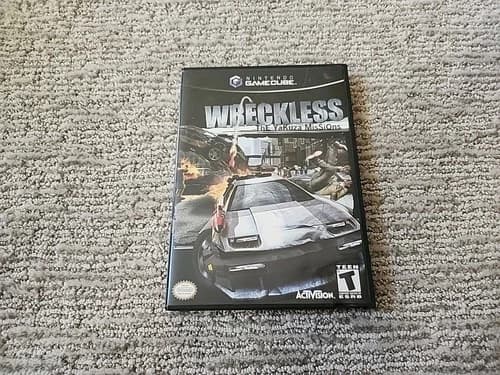 Wreckless: The Yakuza Missions (Nintendo GameCube, 2002) Complete CIB Ships FAST