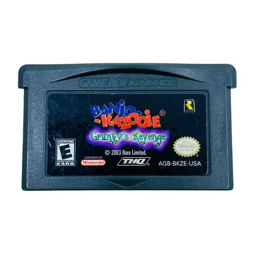 Banjo-Kazooie: Grunty's Revenge (Nintendo Game Boy Advance) Authentic Tested GBA