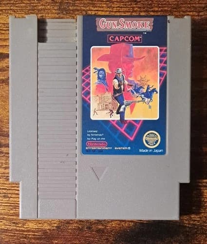 Gun.Smoke (NES, 1988) LOOSE CARTRIDGE ONLY CLEANED, TESTED AND WORKING AUTHENTIC