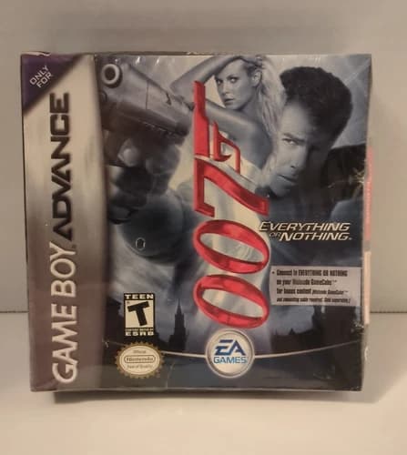 Gameboy Advance GBA 007 Everything Or Nothing