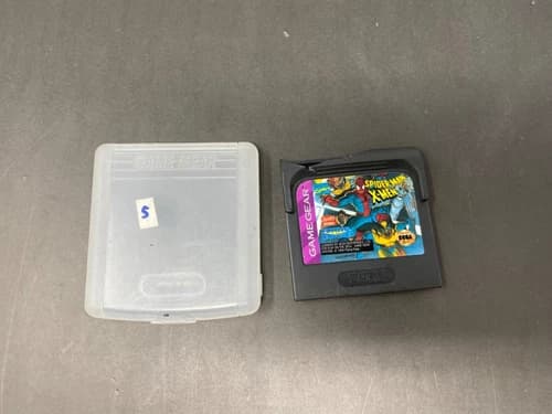 Spider-Man X-Men Arcade's Revenge (SEGA Game Gear) Authentic Tested NOTE! CRACK