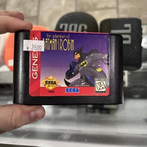 The Adventures of Batman & Robin - Sega Genesis - 1995- Cleaned & Tested