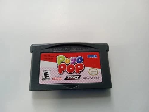 Puyo Pop Nintendo Game Boy Advance GBA cartridge only *save still works*
