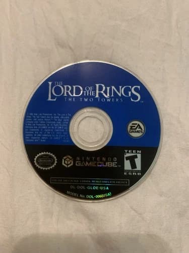 Lord of the Rings: The Two Towers (Nintendo GameCube, 2004) Disc Only - Tested