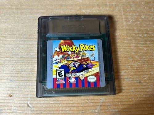 Wacky Races (Gameboy Color GBC) Tested - Authentic Ships Free
