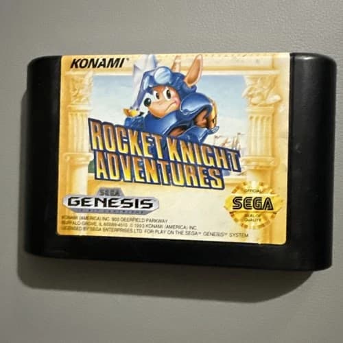 Rocket Knight Adventures (Sega Genesis) Cartridge Only Tested & Working