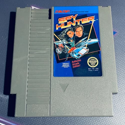 Spy Hunter (Nintendo Entertainment System NES, 1987) Authentic Cart Only Tested