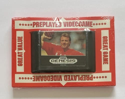 CARTRIDGE ONLY Joe Montana II Sports Talk Football (Sega Genesis, 1991)