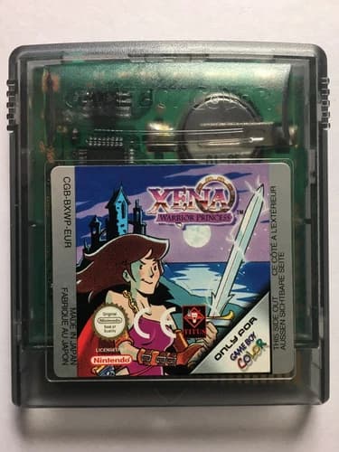 Xena Warrior Princess (Region Free, Works Worldwide) Gameboy GBC Color