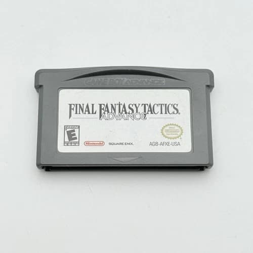 FINAL FANTASY TACTICS ADVANCE - GAME BOY ADVANCE - ORIGINAL USA - 100% ENGLISH