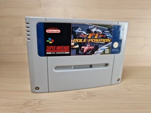 F1 Pole Position Super Nintendo SNES Cartridge Only