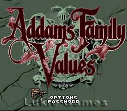 The Addams Family Values - SNES Super Nintendo Game