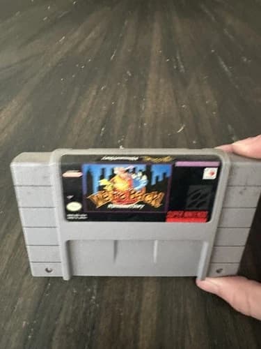 Super Nintendo SNES Game Only We’re Back A Dinosaurs Story