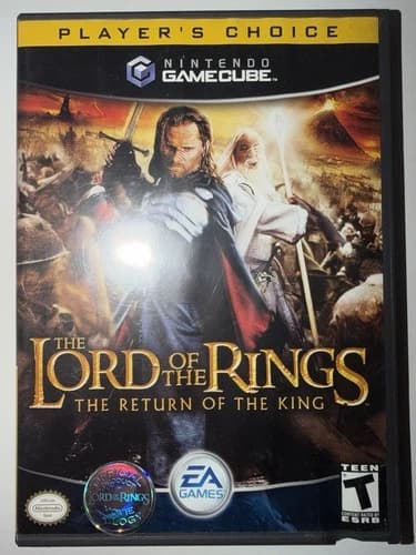 Lord of The Rings: The Return of The King Nintendo GameCube CIB COMPLETE GC