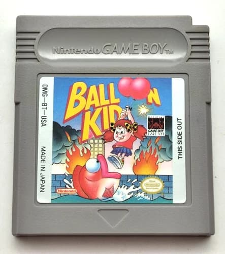 Balloon Kid (Nintendo Game Boy NGB, 1990) *Cart Only* Authentic Tested Cleaned!