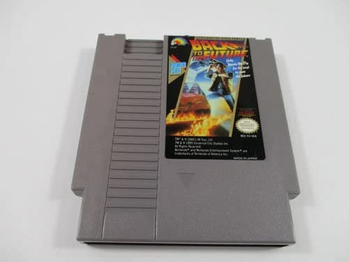 BACK TO THE FUTURE Nintendo NES Game Cartridge Authentic!