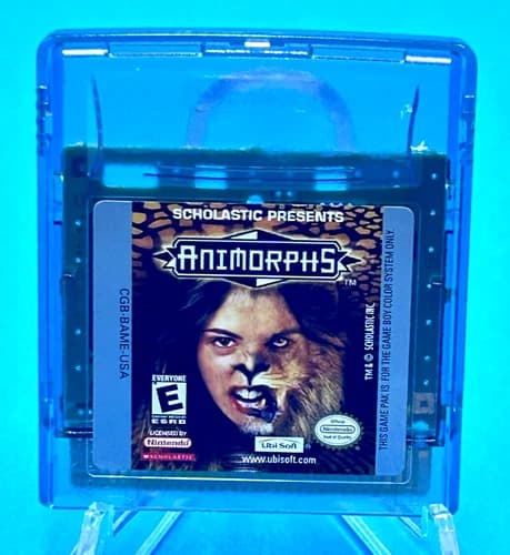 Animorphs (Nintendo Game Boy Color, 2000) - Authentic & Tested, Cartridge Only