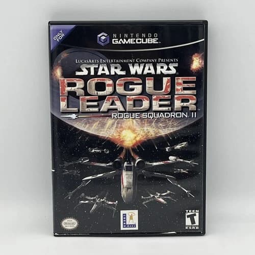 Star Wars Rogue Leader Rogue Squadron II Nintendo GameCube 2001 Tested