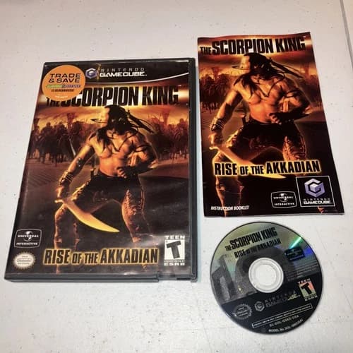 Scorpion King: Rise of the Akkadian (Nintendo GameCube, 2002) CIB