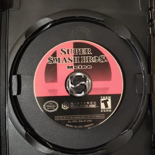 Super Smash Bros Melee (Nintendo GameCube, 2001) DISC ONLY