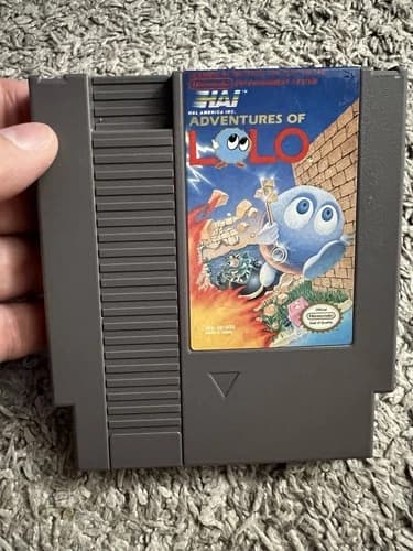 Adventures of Lolo (Nintendo NES) Tested - Authentic