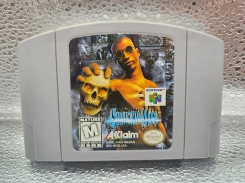 Shadow Man (Nintendo 64, 1999) N64 Cartridge Only Authentic Tested & Working